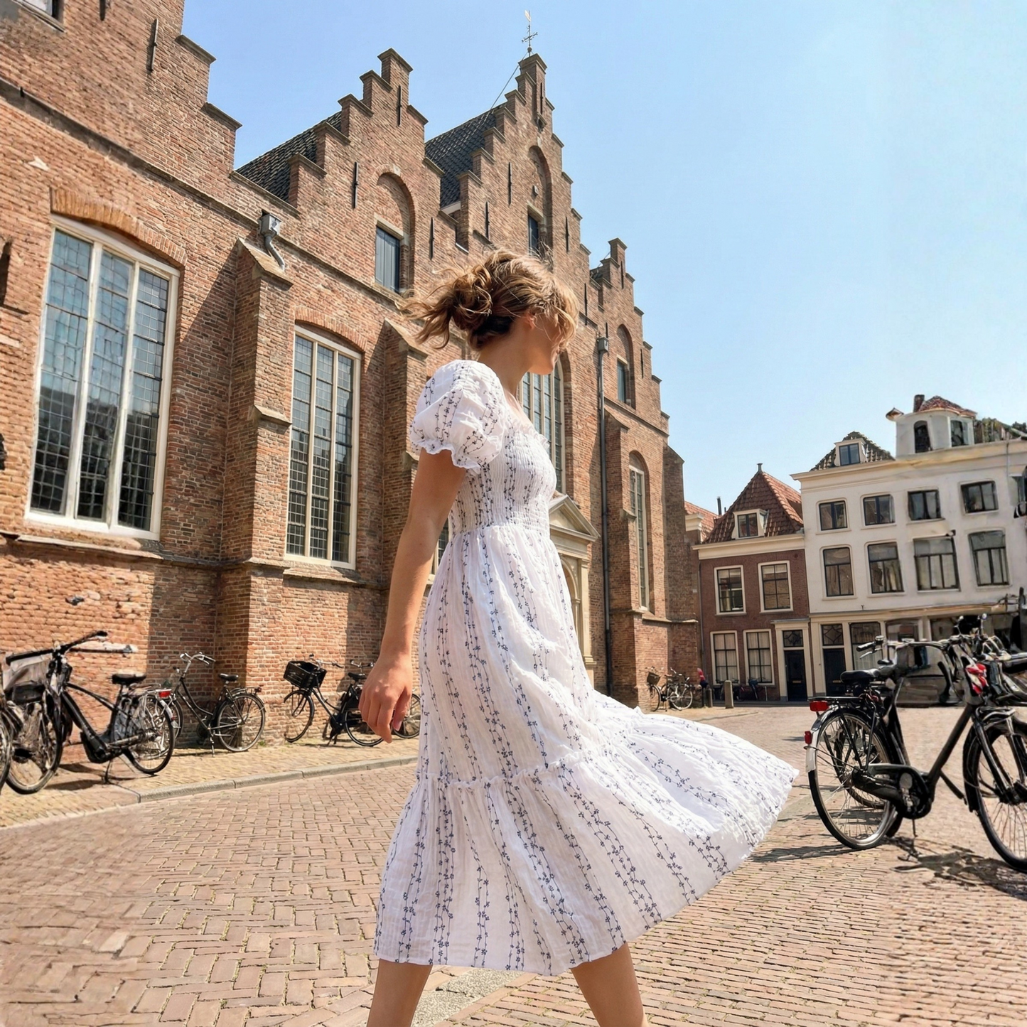 Blue Meadow Day Dress