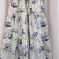 Delft Blue Bloom Dress (Sweetheart neckline)