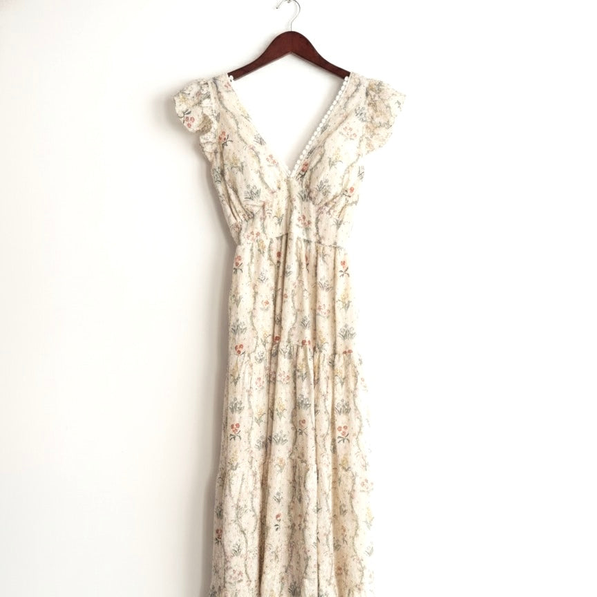 Morning Blossom Dress (V-neckline)
